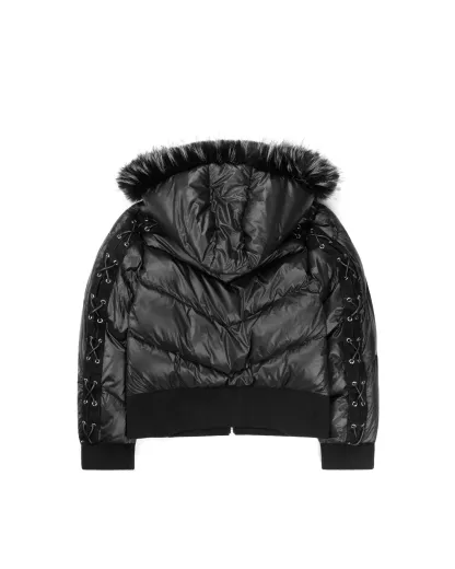 FUR PUFFER JACKET
