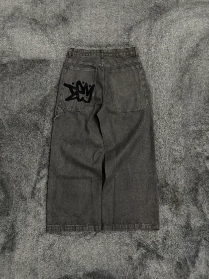 DEM BAGGY BLACK JEANS