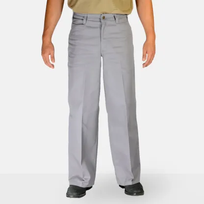 CLASSIC SINGLE PLEAT WIDE LEG PANTS
