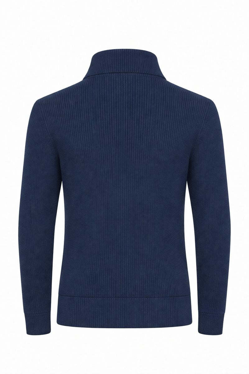 cashmere wool blend cardigan with adjustable fur