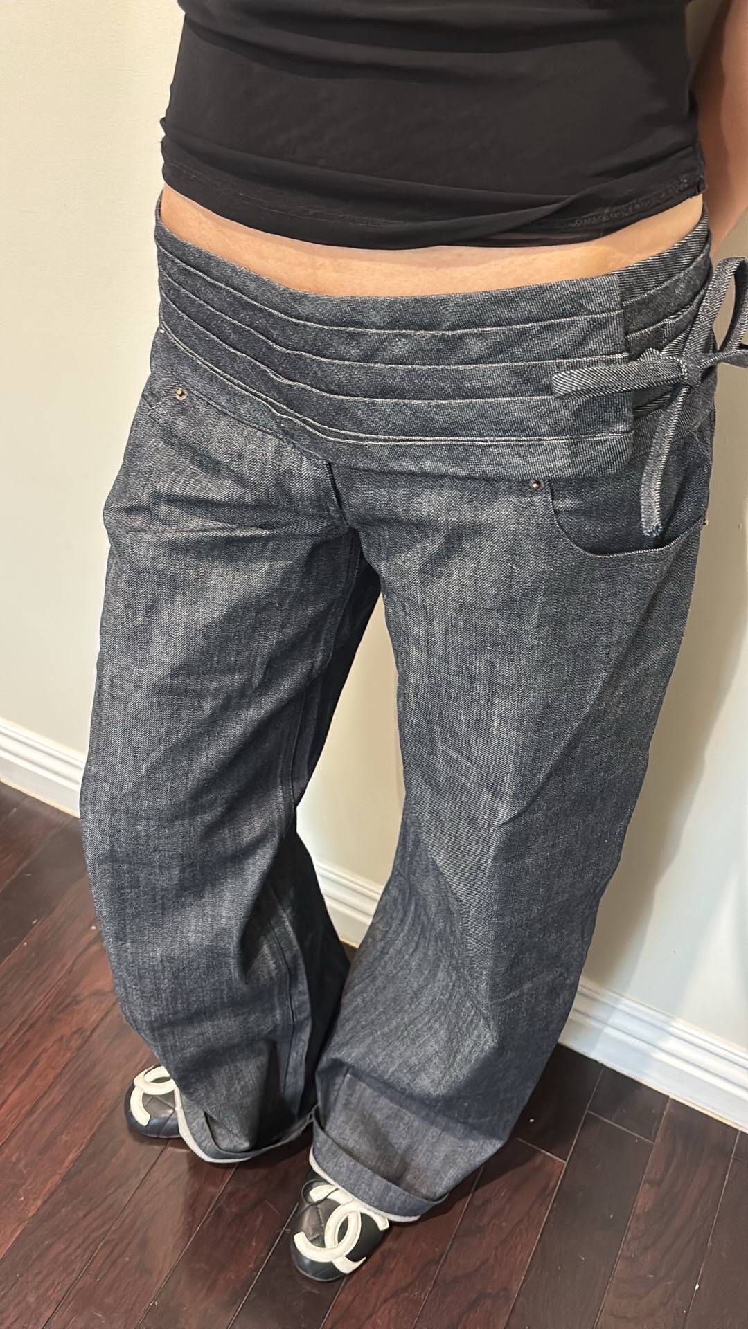 LOW-RISE SELVEDGE TIE UP DENIM (BUY 2 GET 1 FREE !!!)
