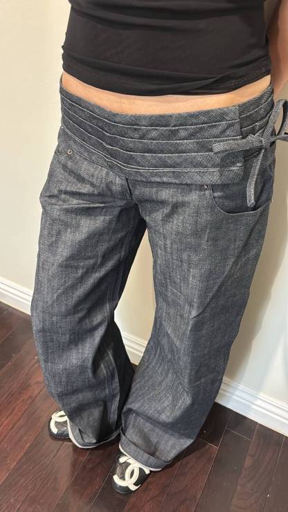 LOW-RISE SELVEDGE TIE UP DENIM (BUY 2 GET 1 FREE !!!)