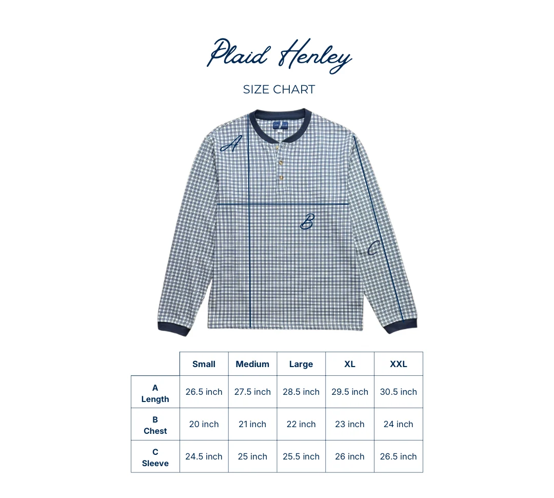PLAID HENLEY