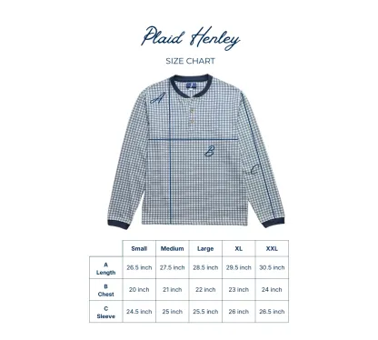 PLAID HENLEY
