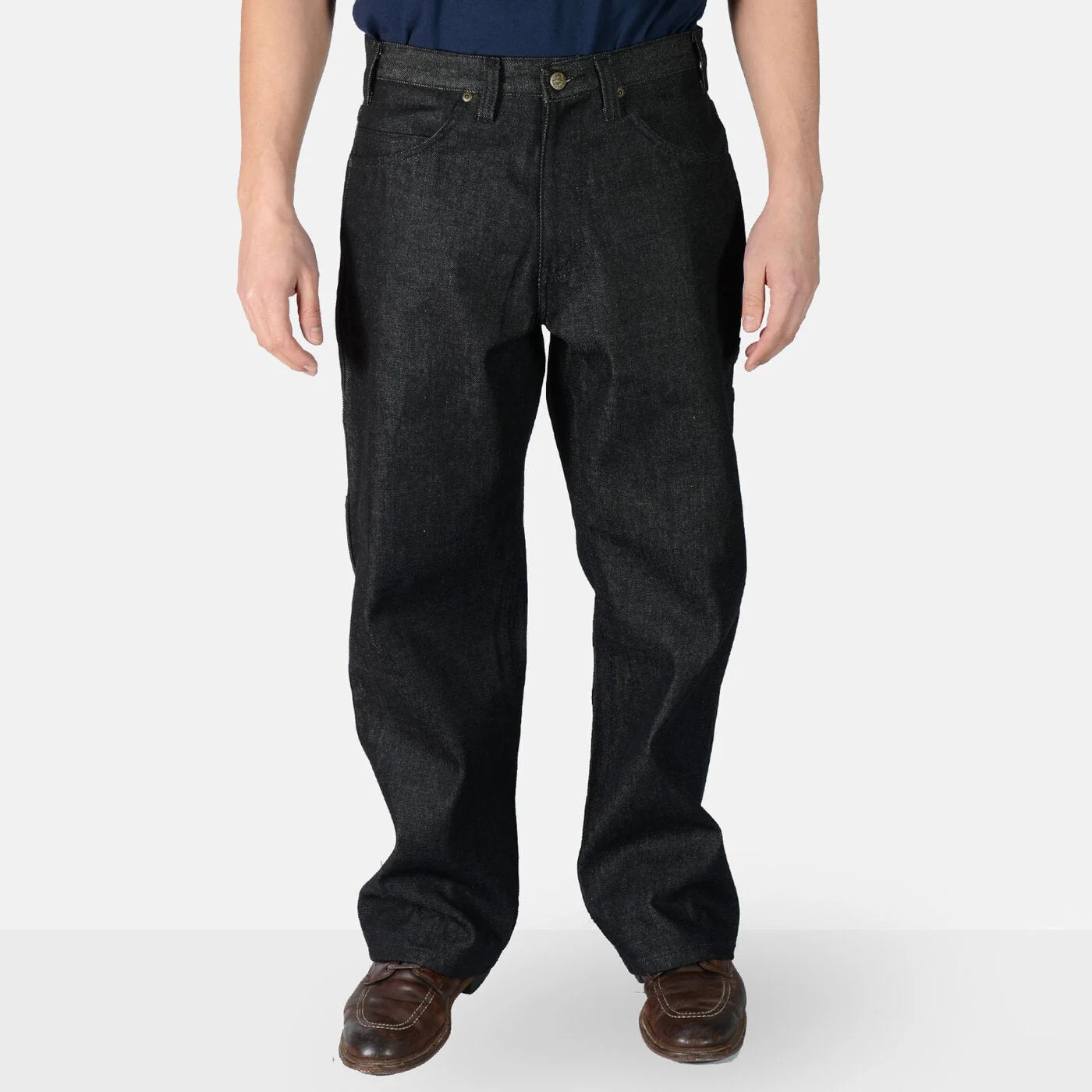 HEAVY DUTY WIDE LEG CARPENTER DENIM WORK PANTS