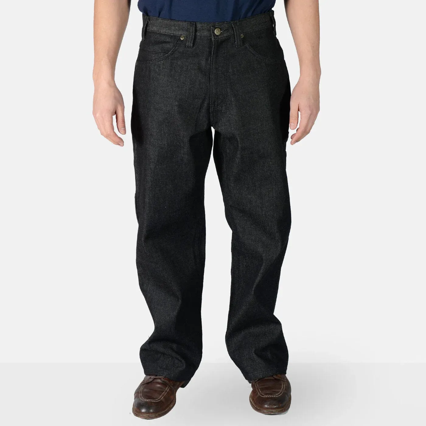 HEAVY DUTY WIDE LEG CARPENTER DENIM WORK PANTS