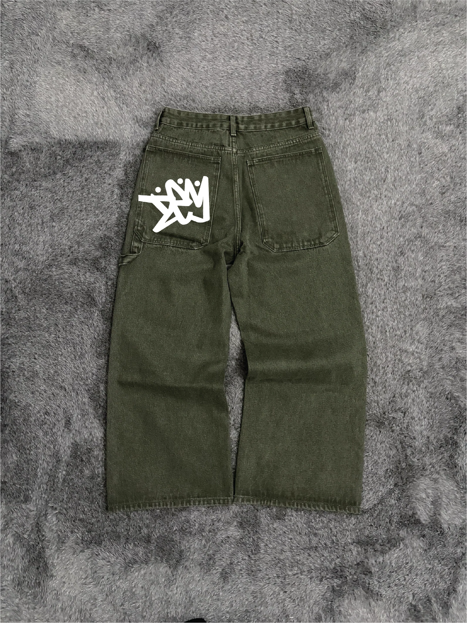 DEM BAGGY BLACK JEANS