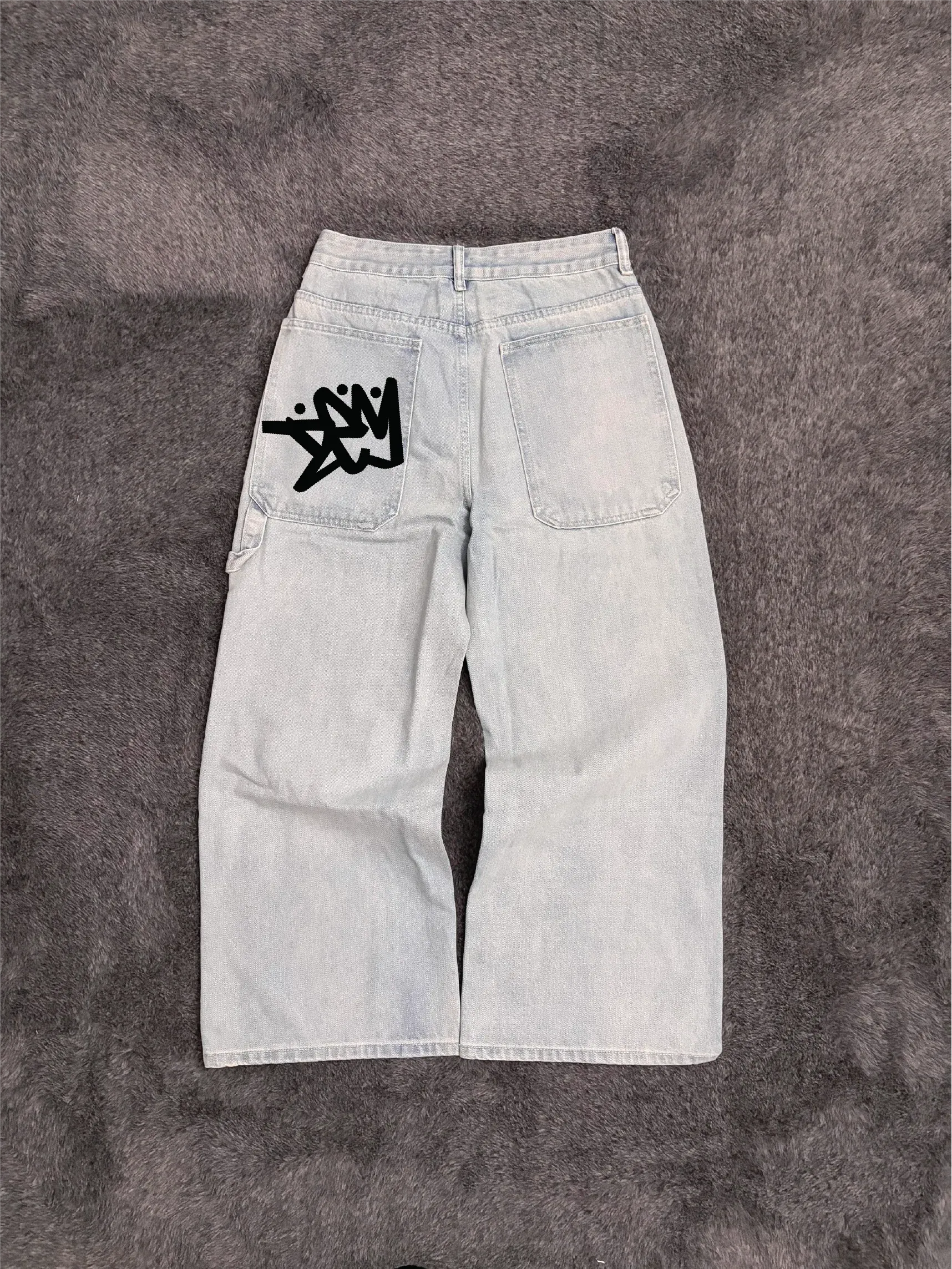 DEM BAGGY BLACK JEANS