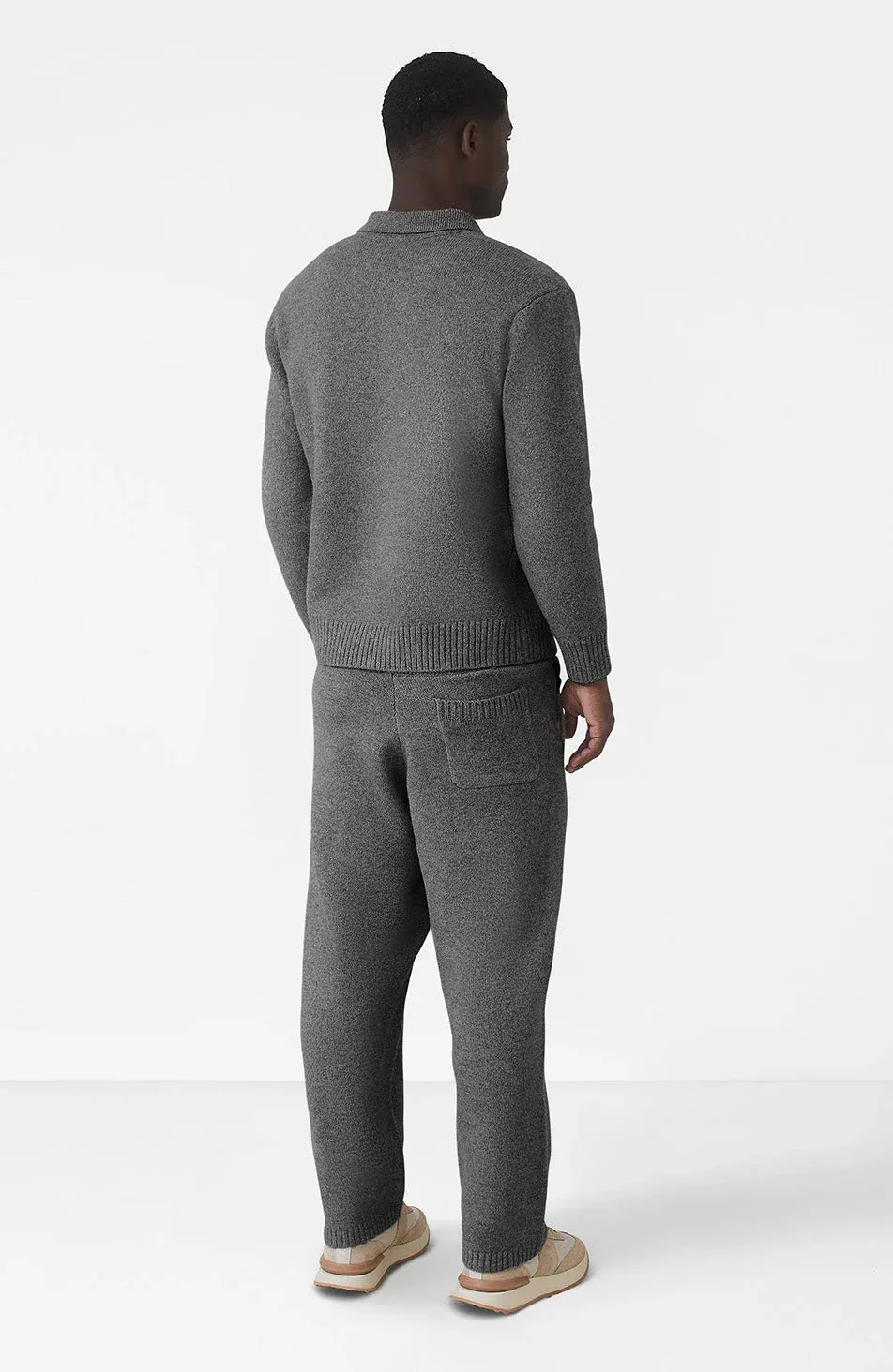 Knit Button Up Jumper