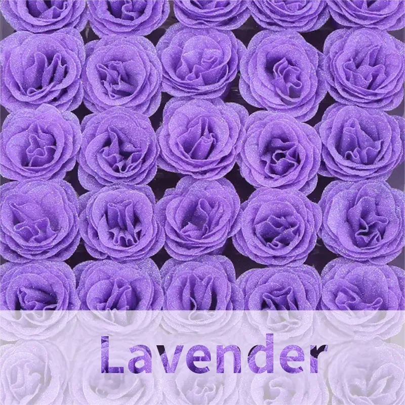 Glitter Rose Bouquet Couple Glitter Everlasting Rose Bouquet (Never Wither)