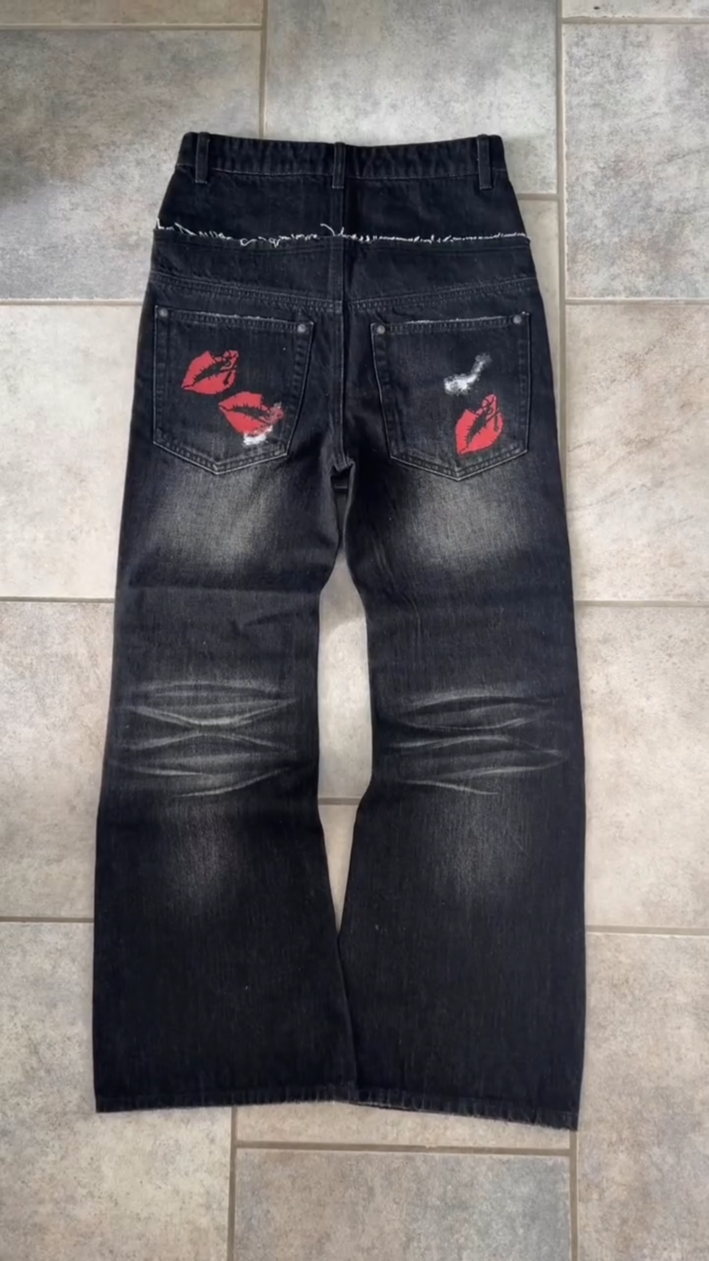 BLACK SAVAGE KISS DENIM