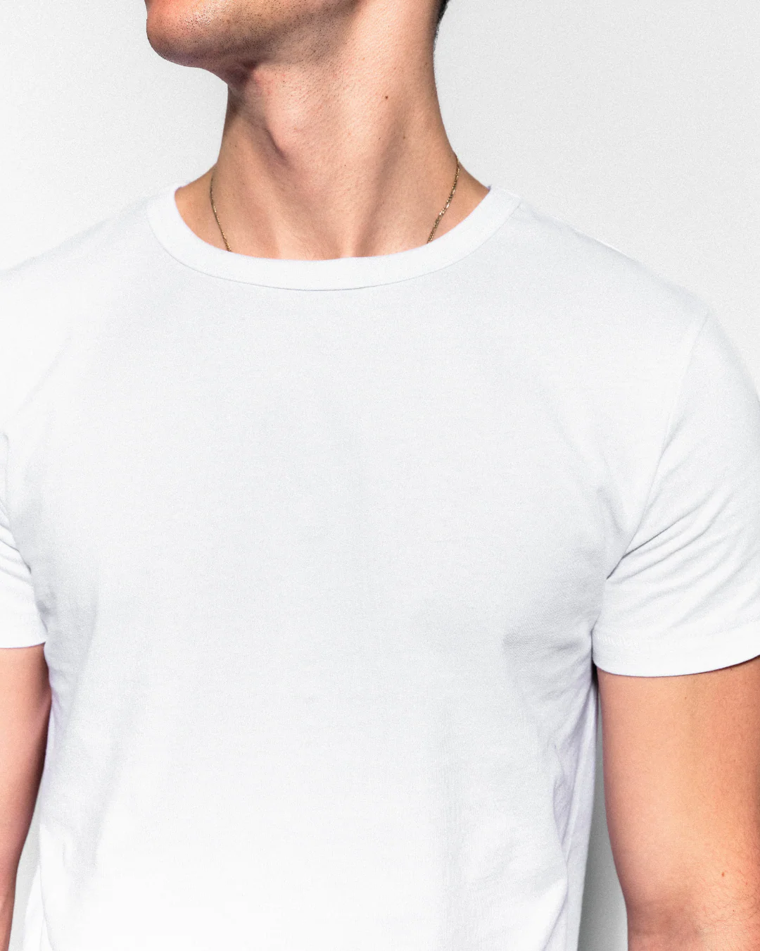 MUSCLE HALF CROP T-SHIRT