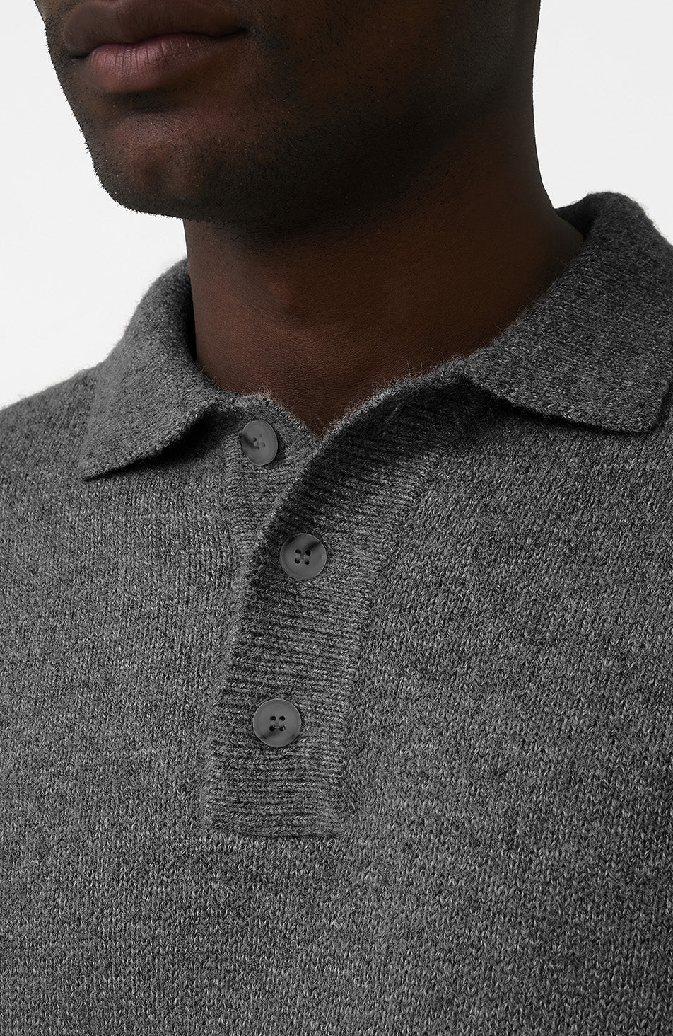 Knit Button Up Jumper