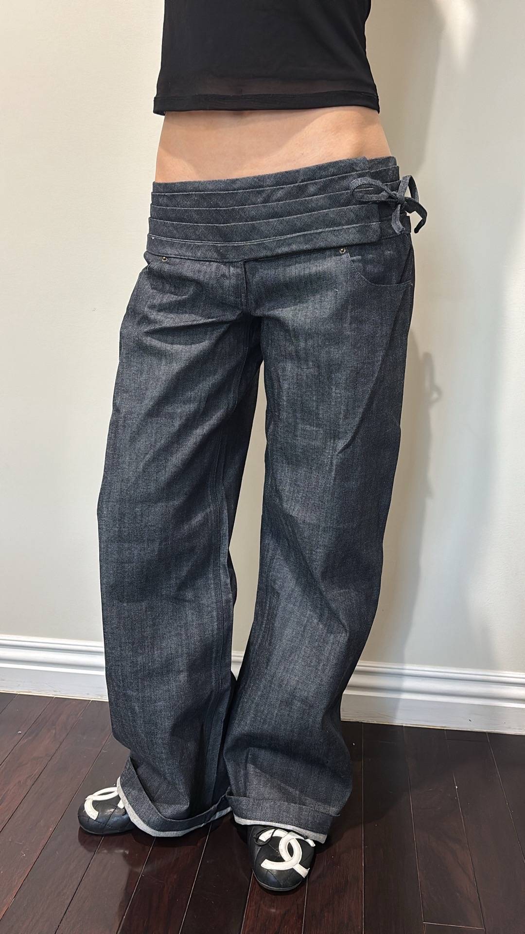 LOW-RISE SELVEDGE TIE UP DENIM (BUY 2 GET 1 FREE !!!)