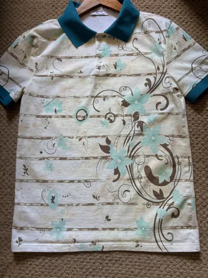 Blossom Overload Floral Polo