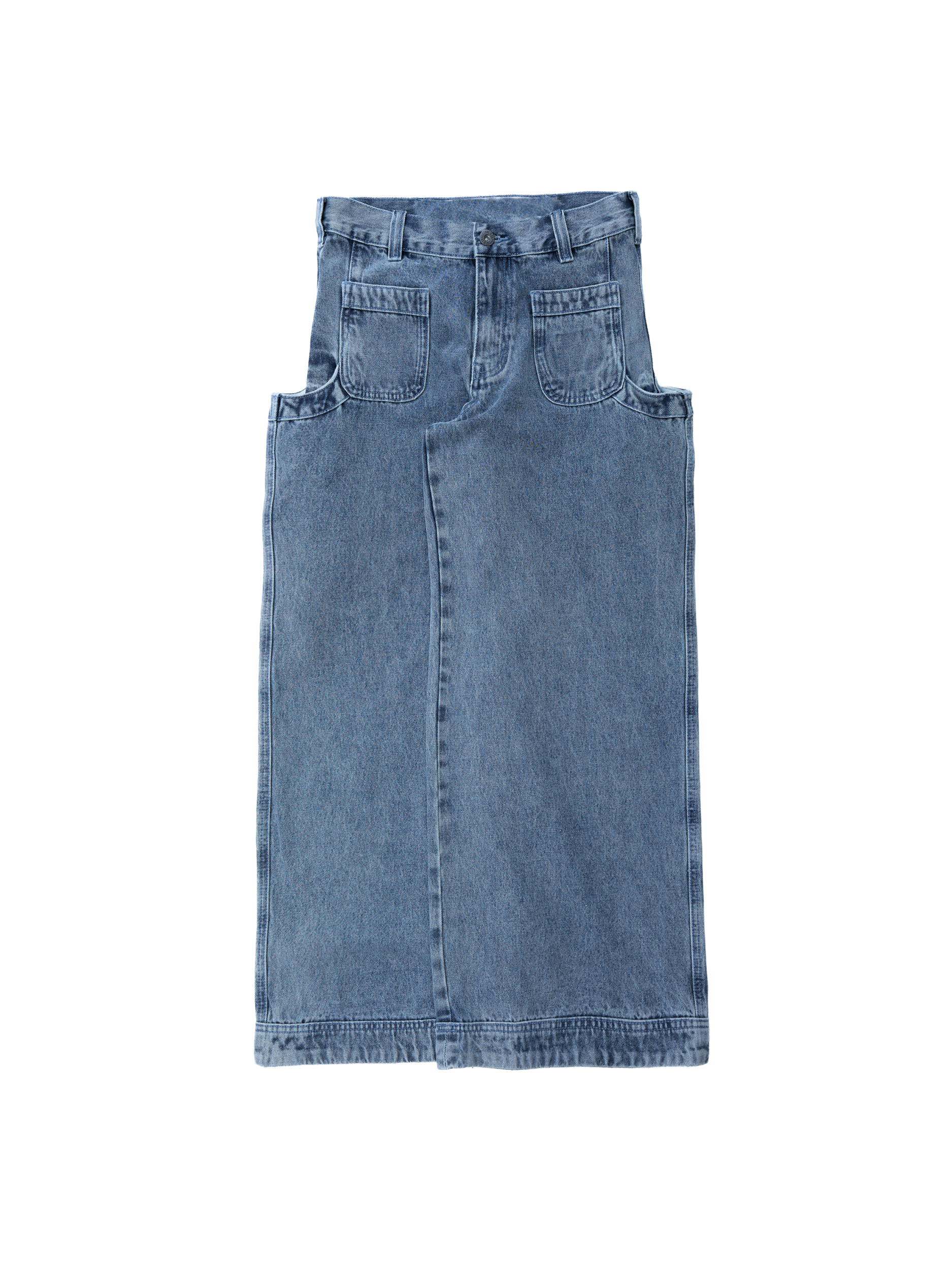 BLOCK POCKET DENIM