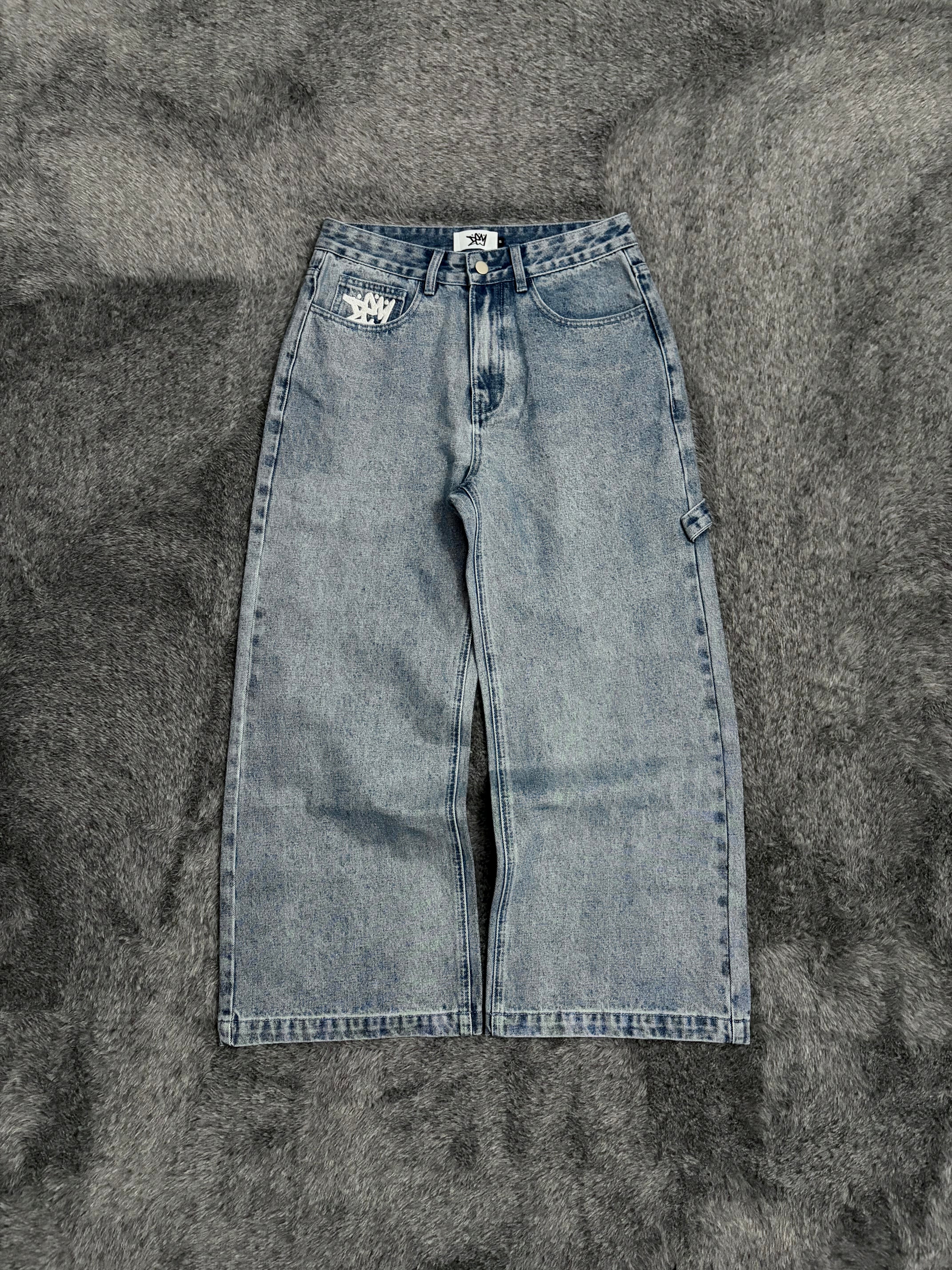 DEM BAGGY BLACK JEANS