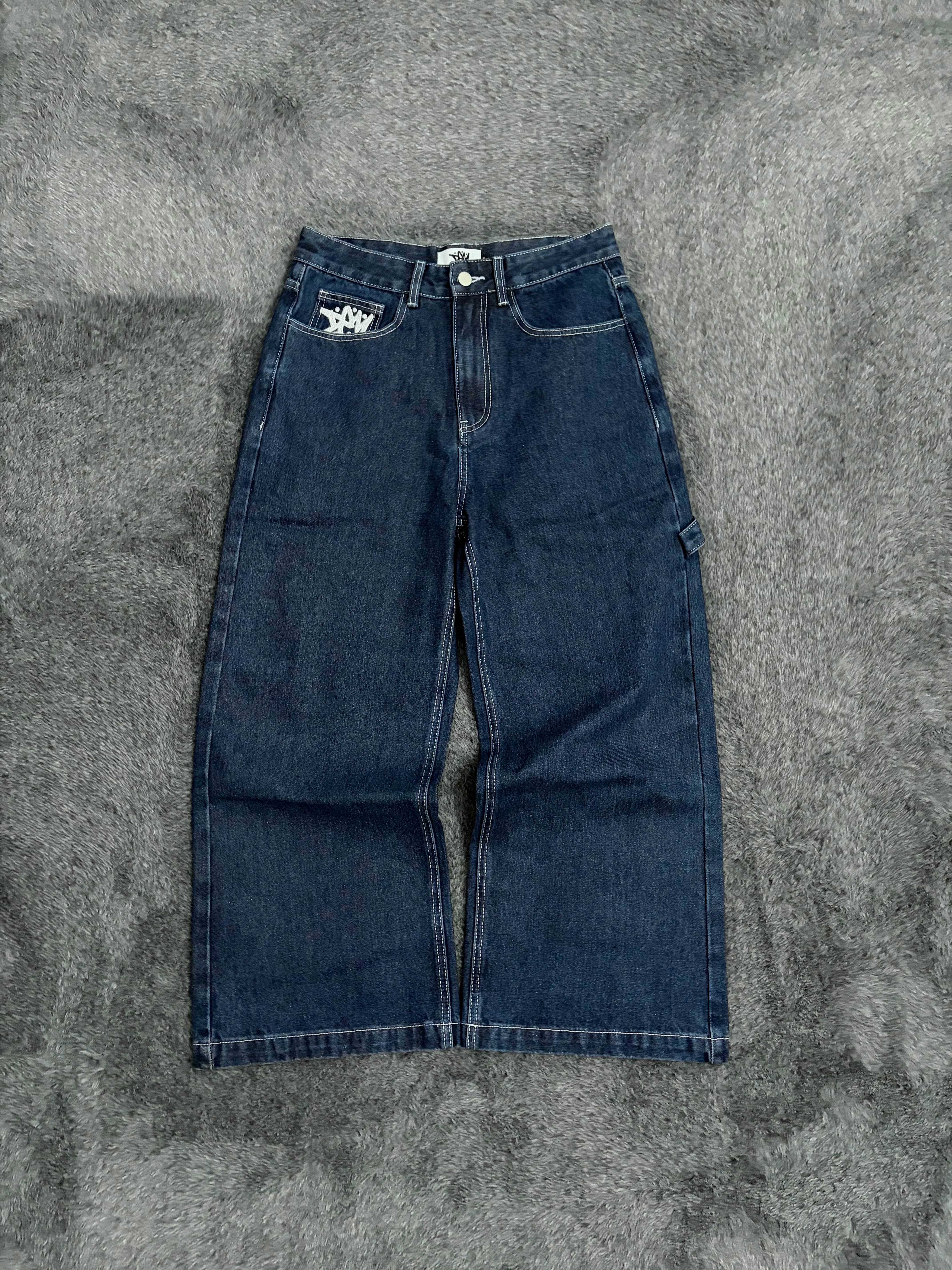 DEM BAGGY BLACK JEANS