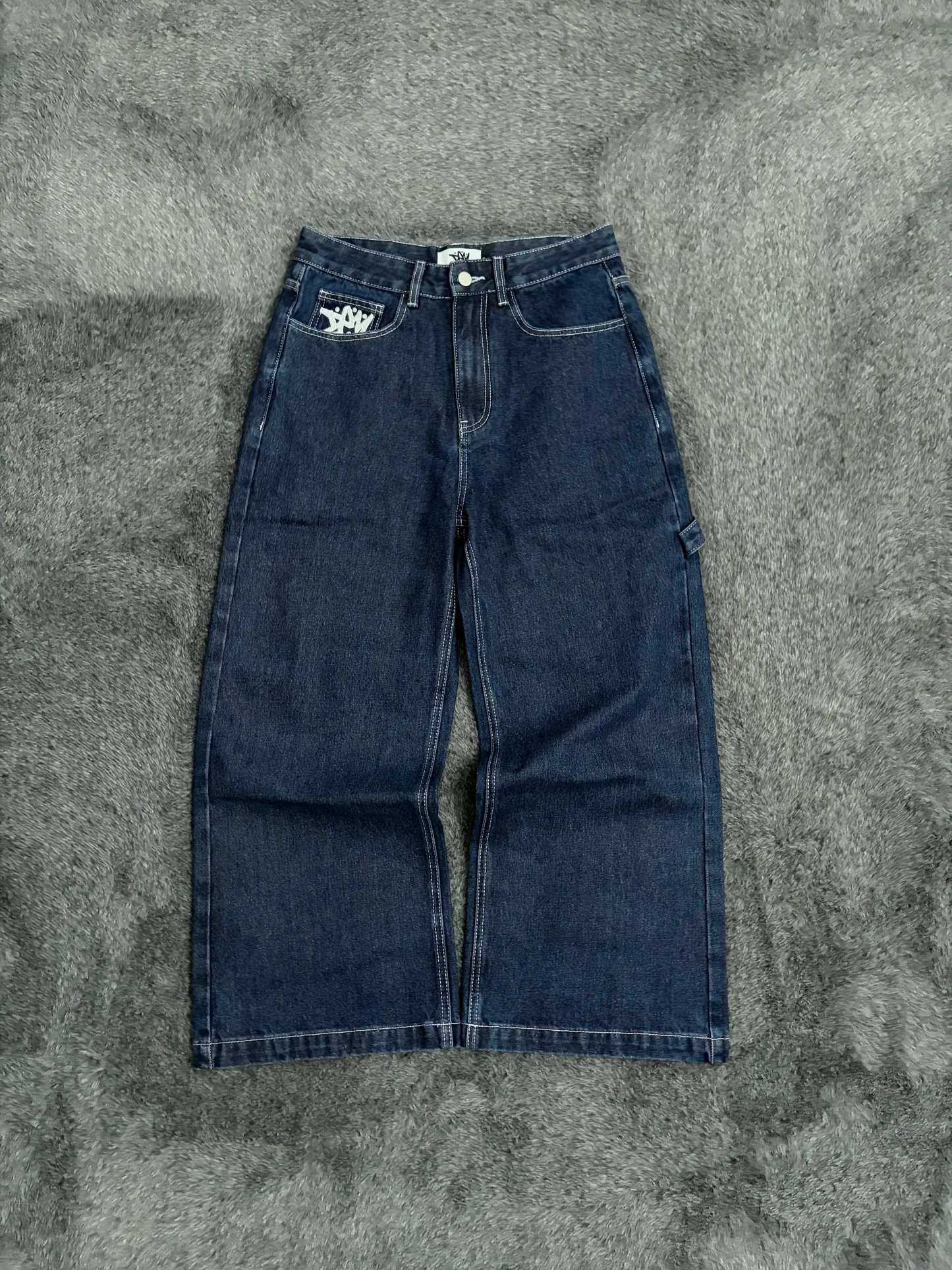 DEM BAGGY BLACK JEANS