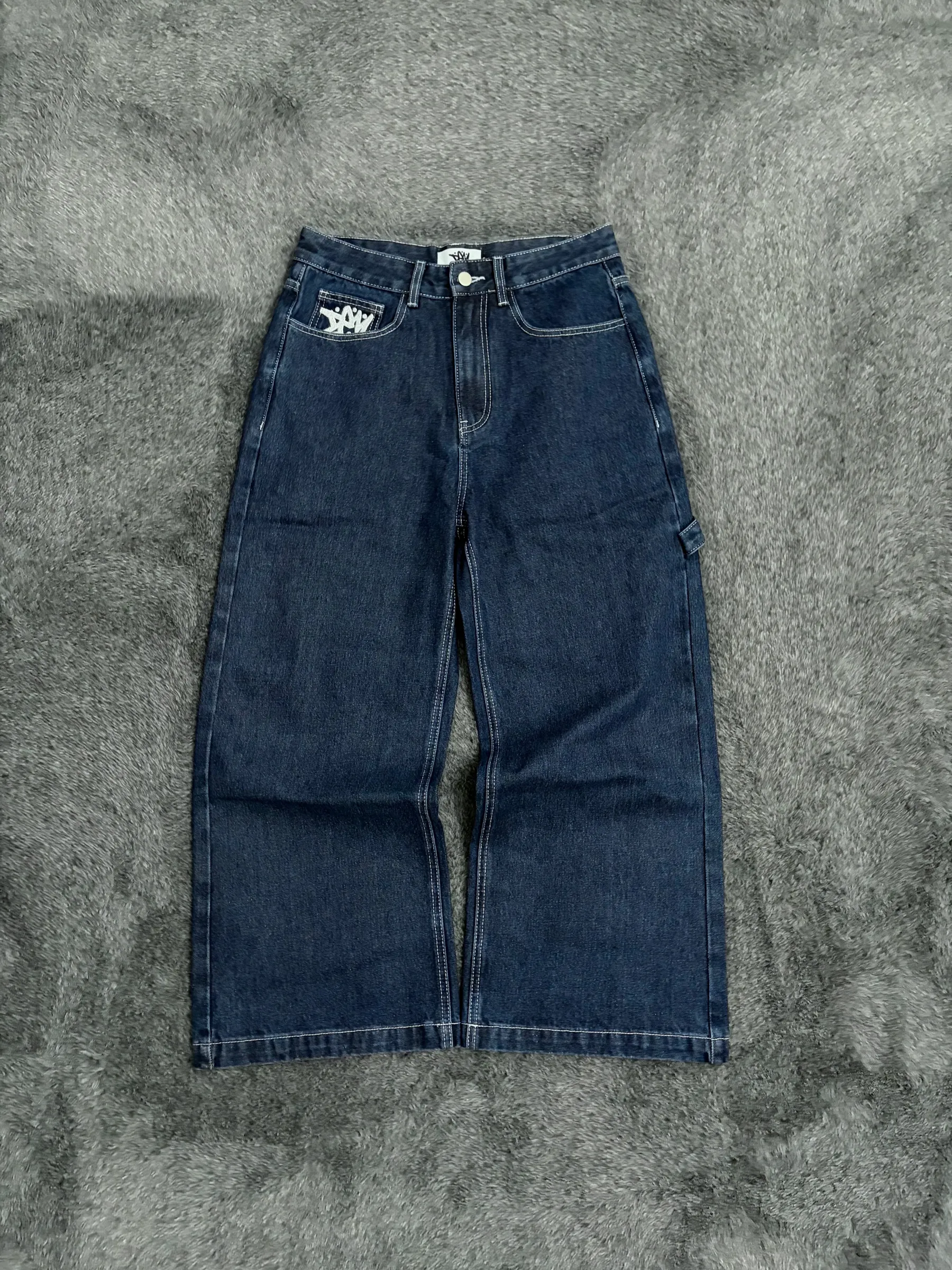 DEM BAGGY BLACK JEANS