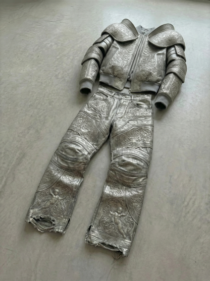 Armor Waxed Denim - silver
