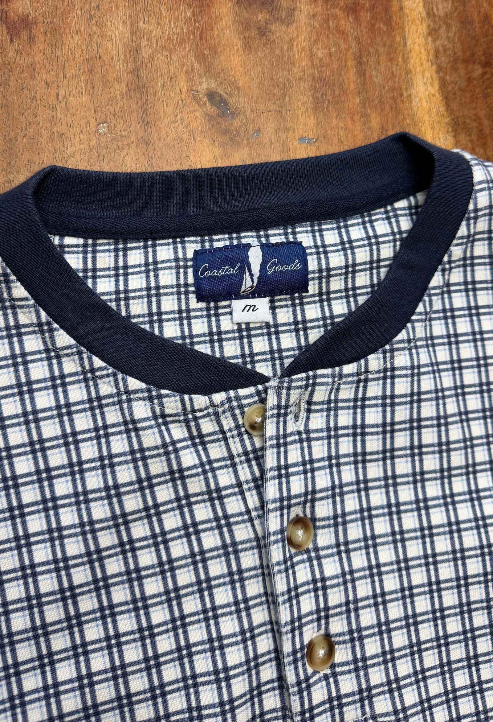 PLAID HENLEY