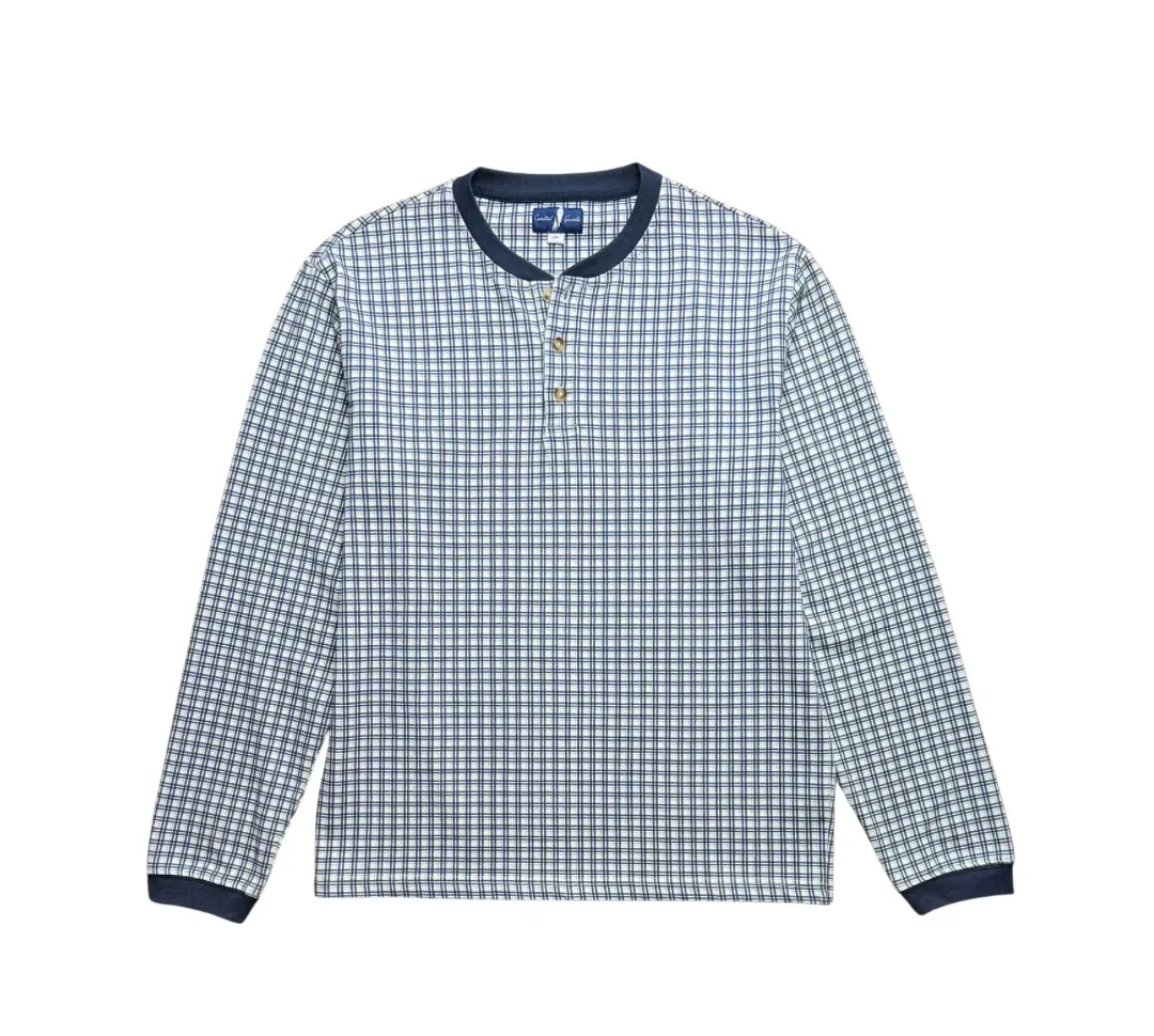 PLAID HENLEY