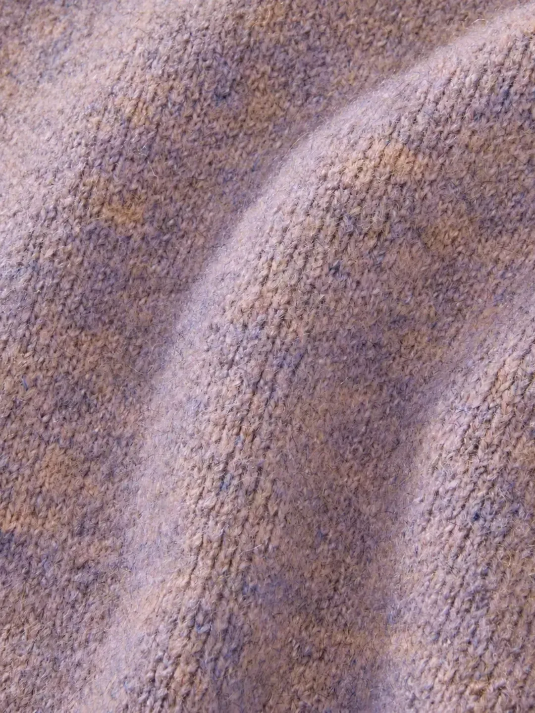MELANGE BOXY KNIT SWEATER