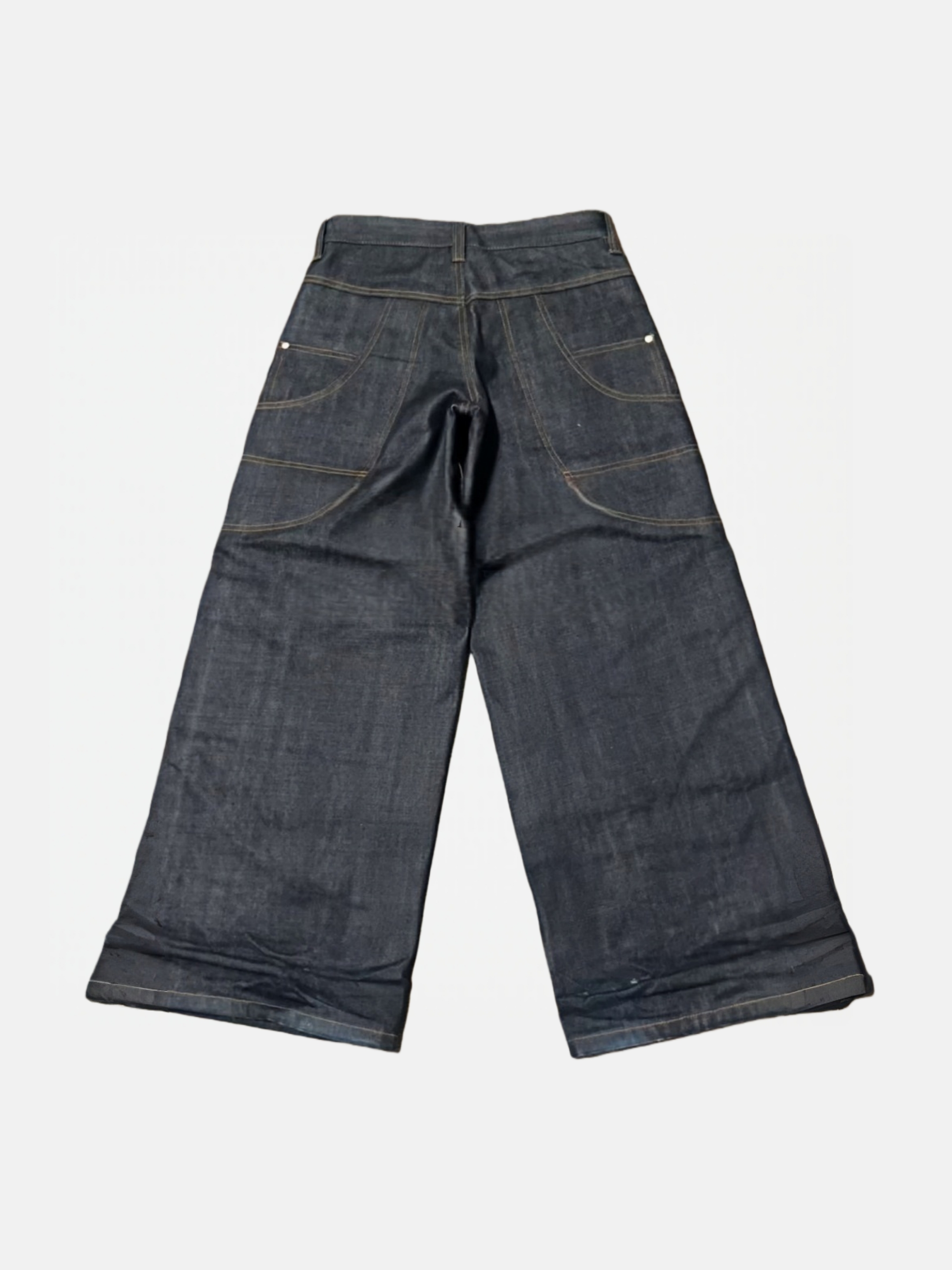 13OZ PLAID-LINED SELVEDGE DENIM