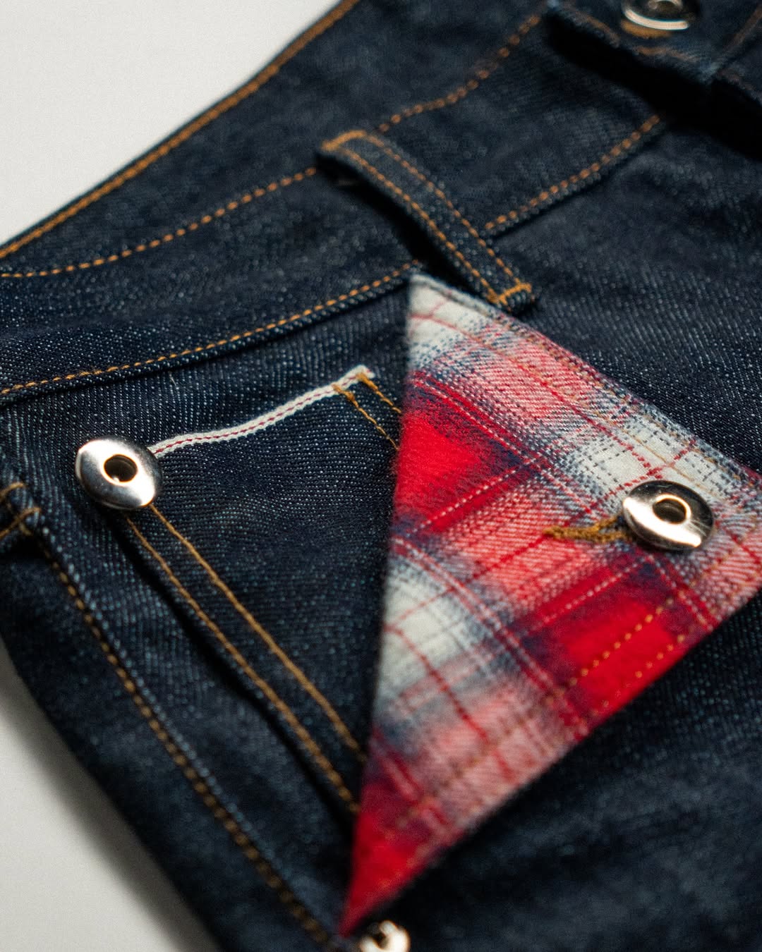16oz indigo selvedge denim