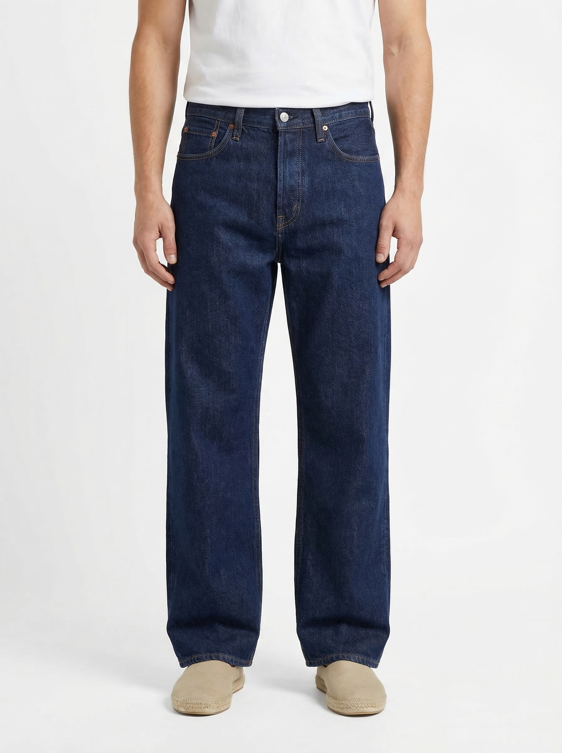 RIBCAGE WIDE LEG JEANS