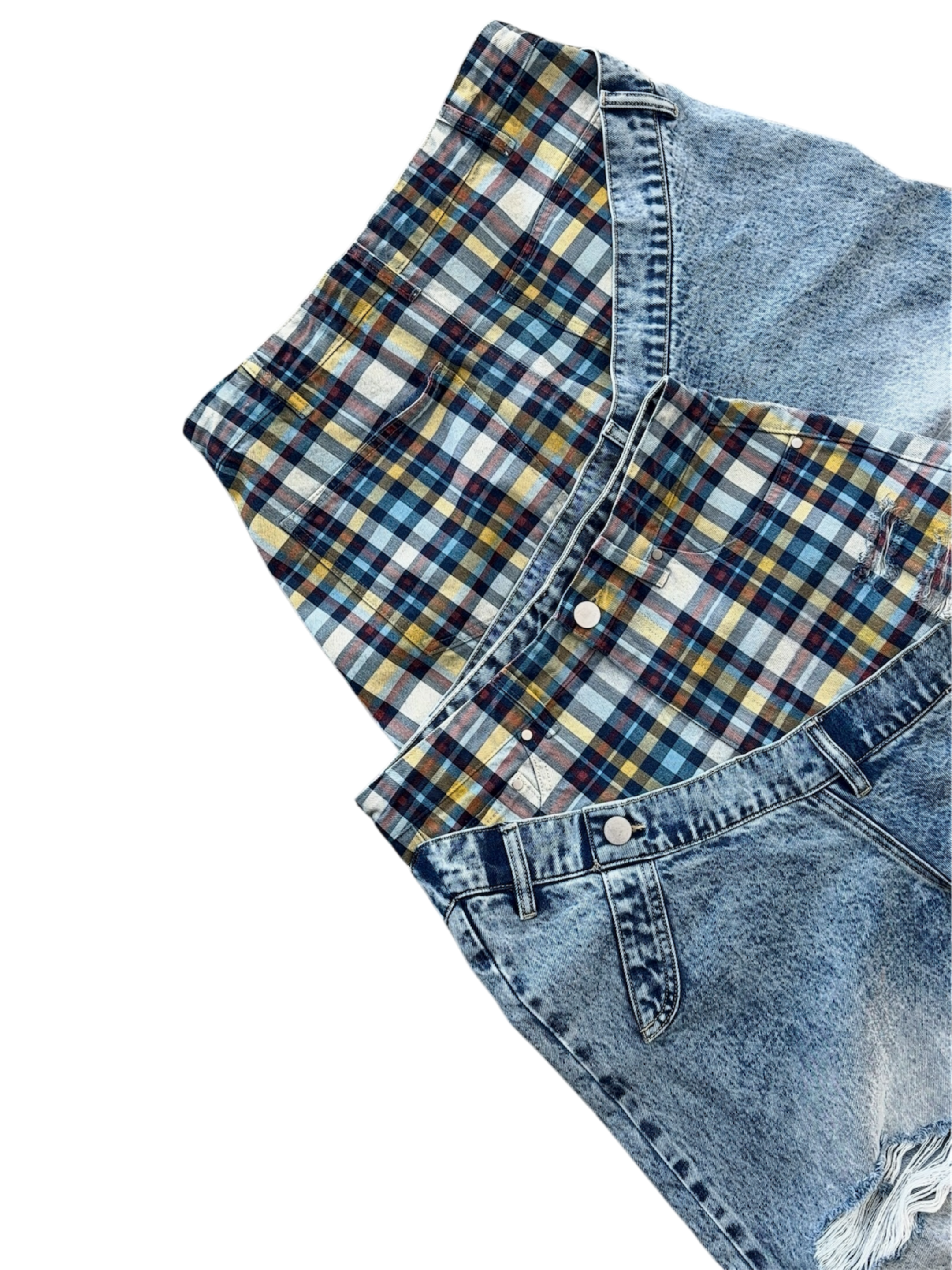 SLANTED RUNWAY DENIM