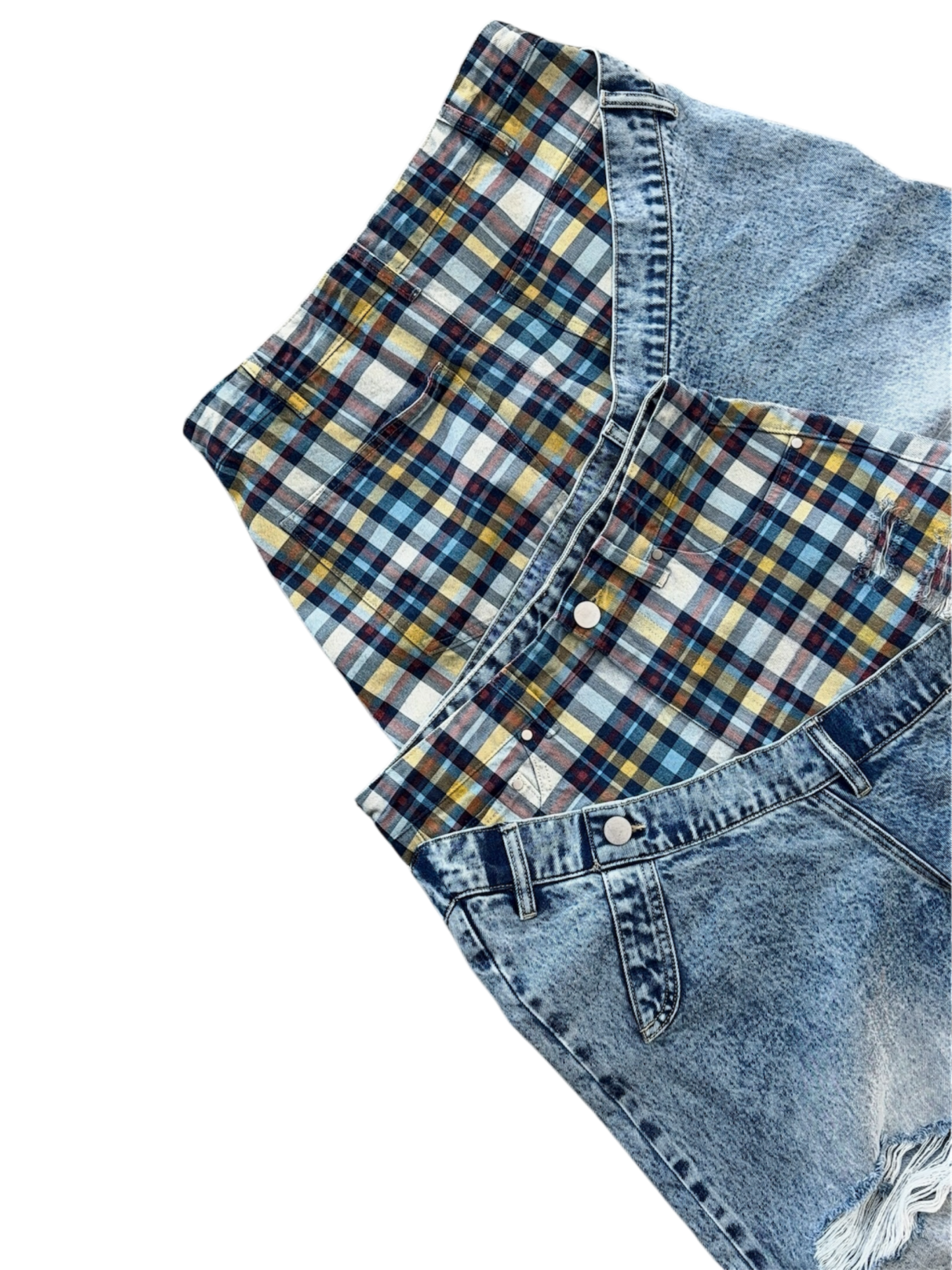 SLANTED RUNWAY DENIM