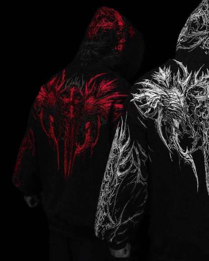 ABYSSWALKER OVERSIZED PULLOVER HOODIE