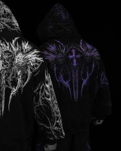 ABYSSWALKER OVERSIZED PULLOVER HOODIE