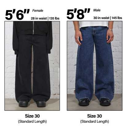 The Tokyo Dad Jeans | Baggy, Wide-Leg