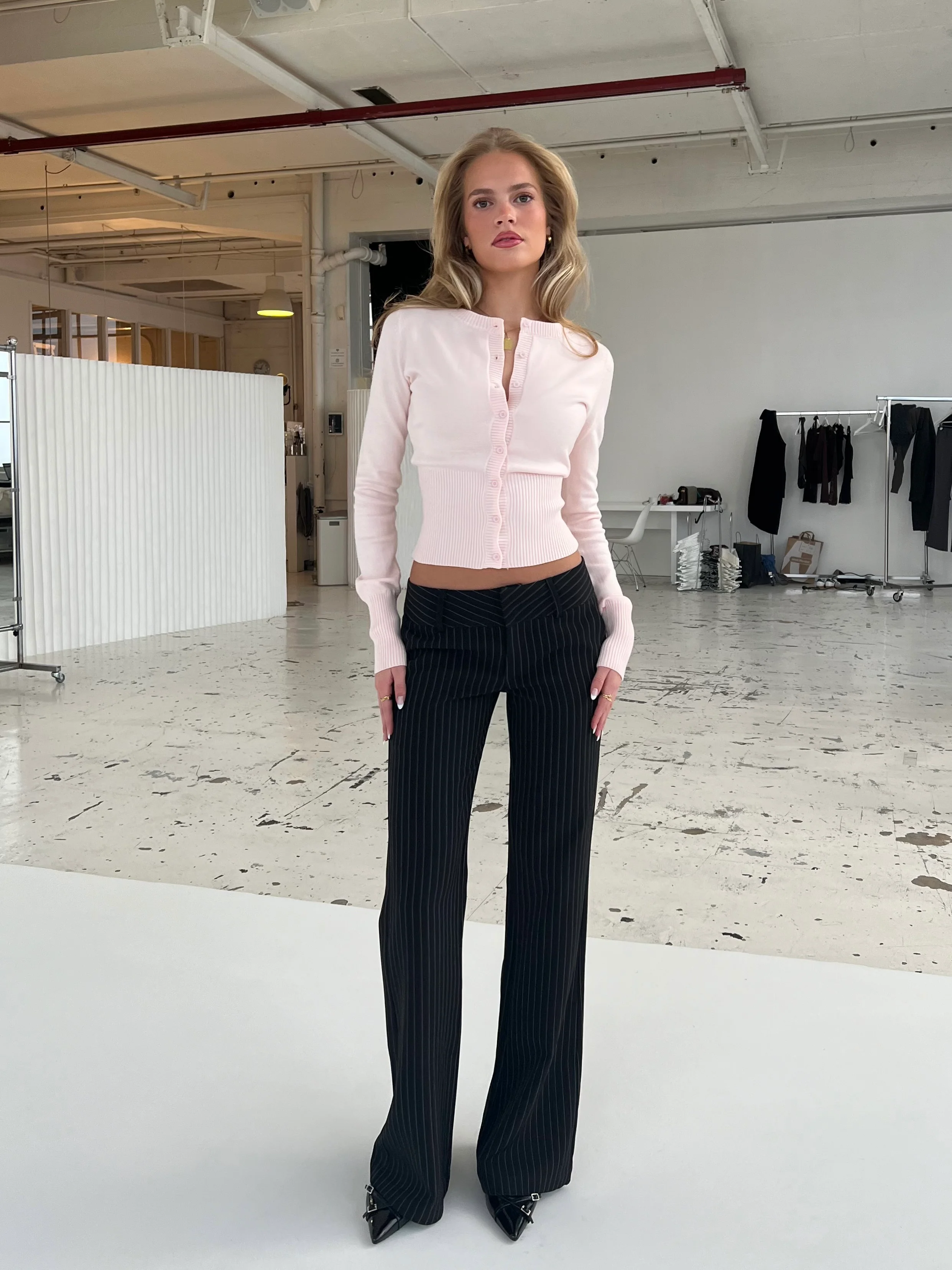 Livia low waist trousers (Buy 2 Free Shipping）