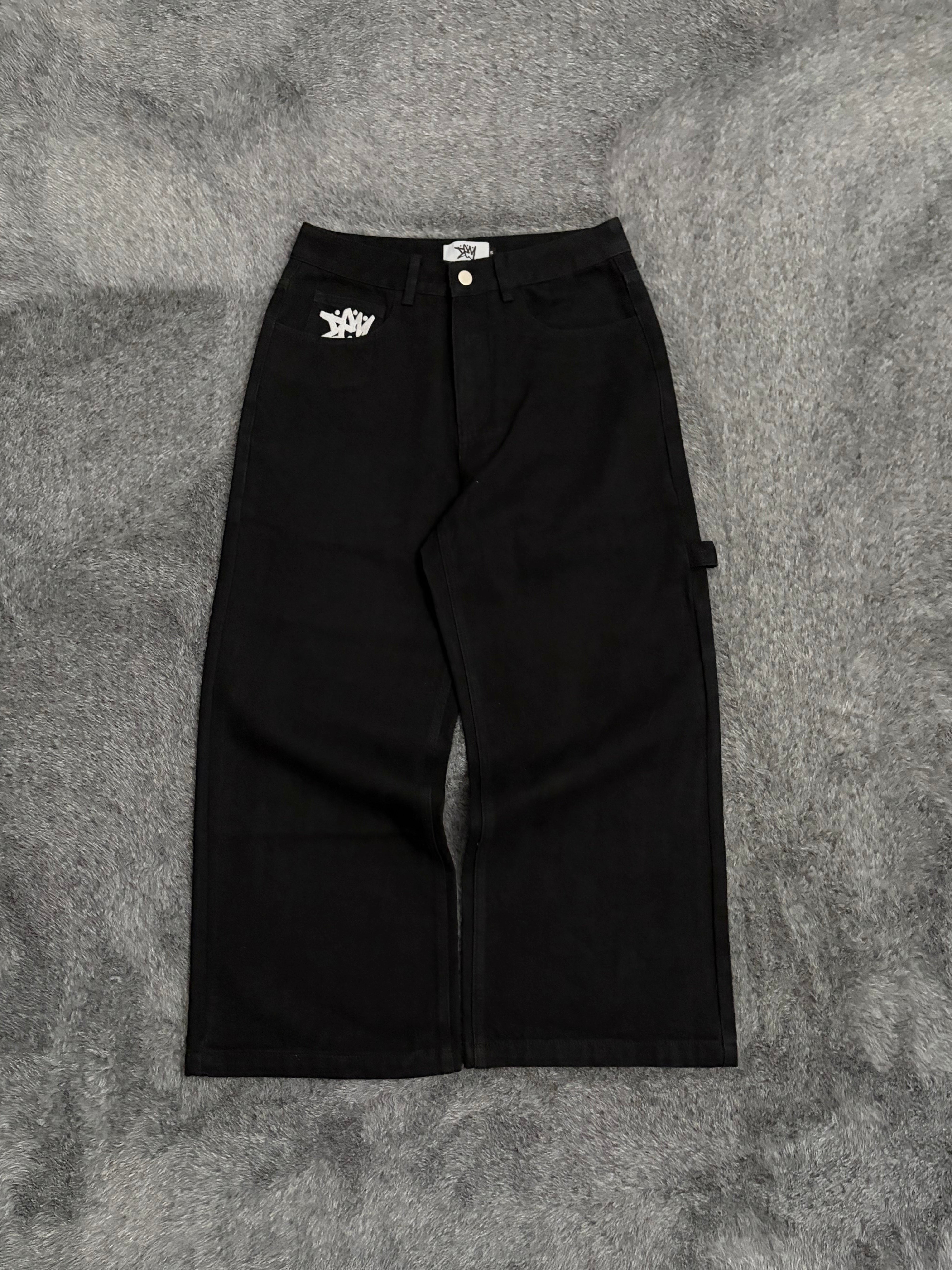 DEM BAGGY BLACK JEANS