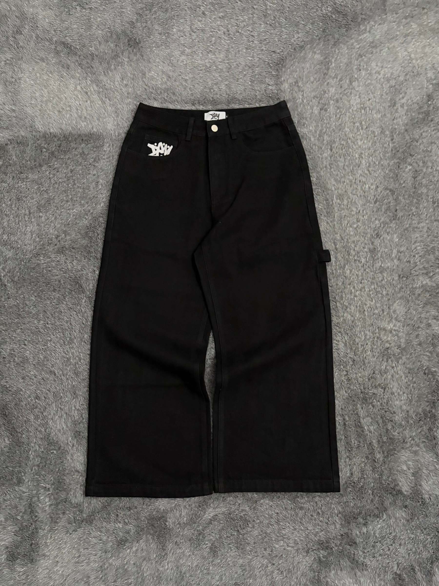 DEM BAGGY BLACK JEANS