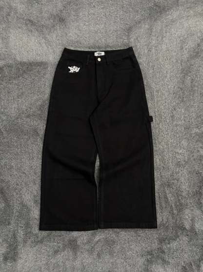 DEM BAGGY BLACK JEANS