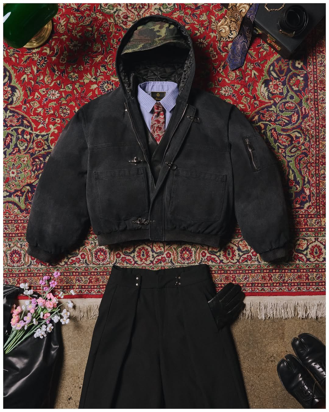 15OZ CLASP BOMBER JACKET