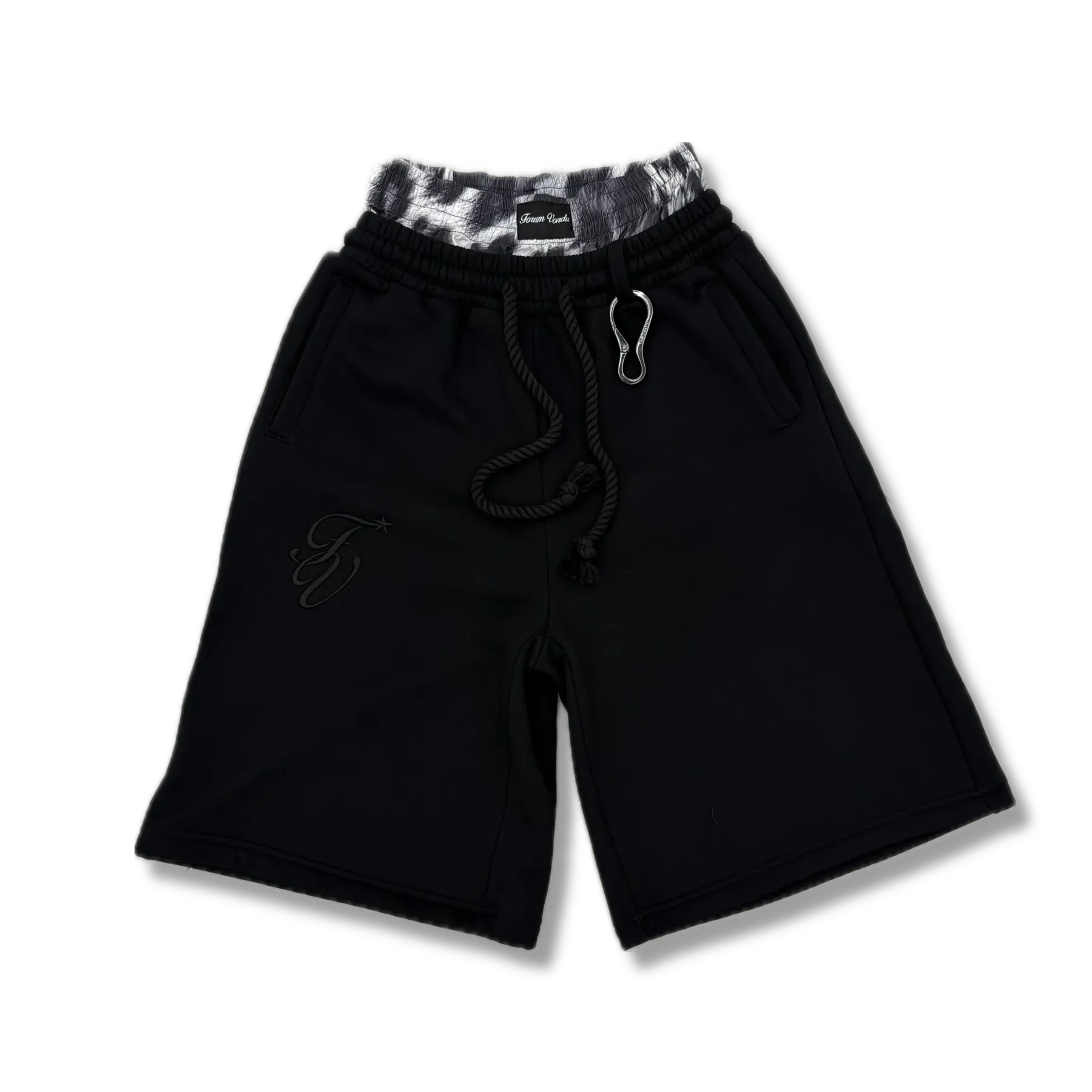 Double drawstring shorts