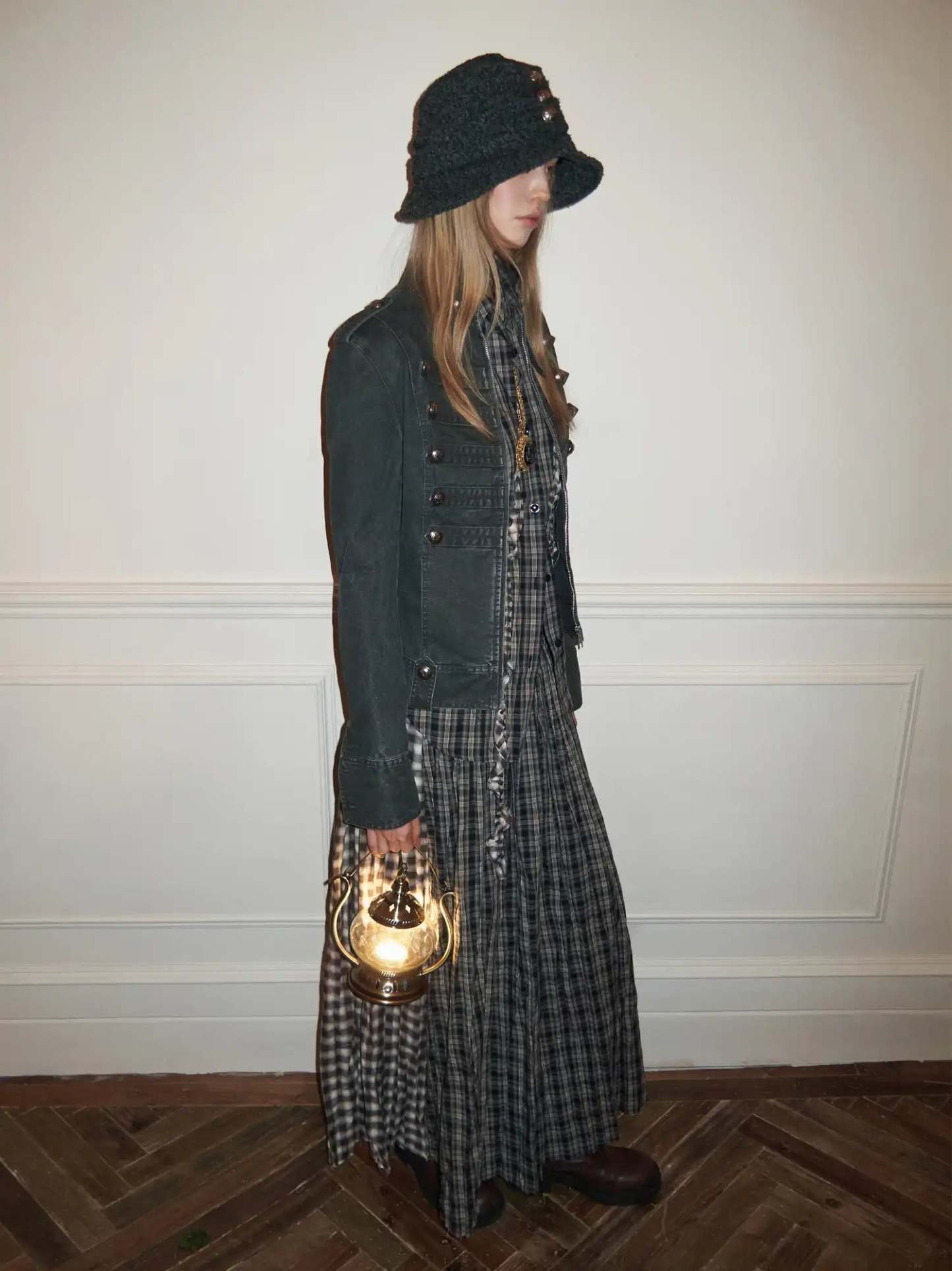 Napoleon Washed Canvas Fitted Jacket