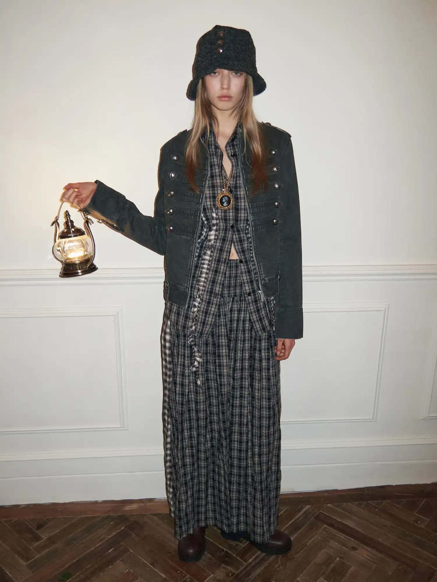 Napoleon Washed Canvas Fitted Jacket