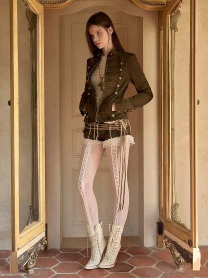 Napoleon Washed Canvas Fitted Jacket