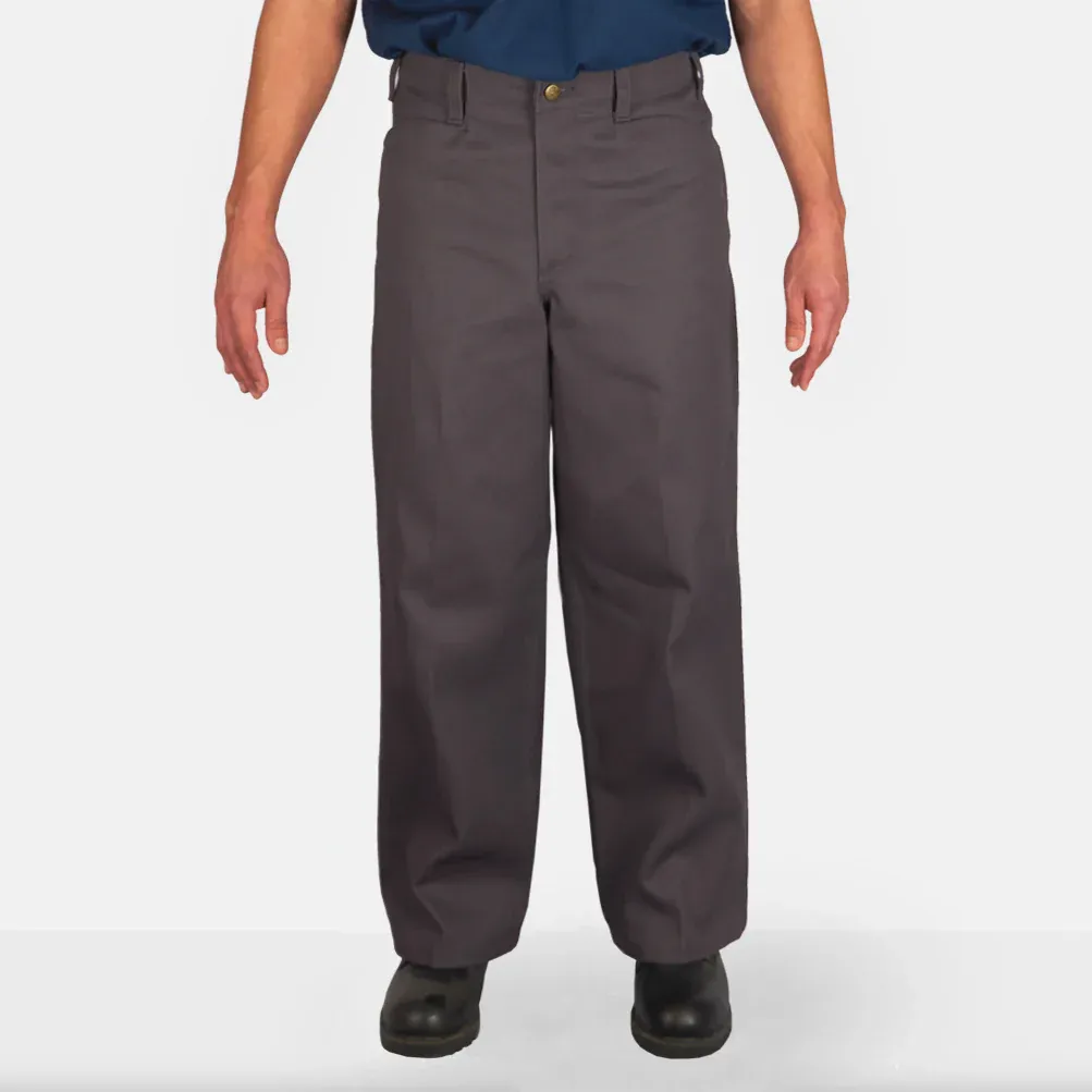 CLASSIC SINGLE PLEAT WIDE LEG PANTS