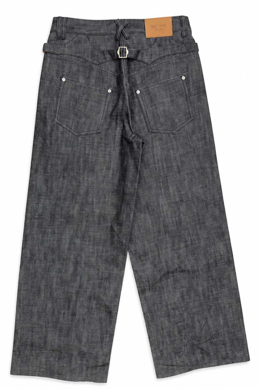 BAGGY RAW JAPANESE SELVEDGE DENIM