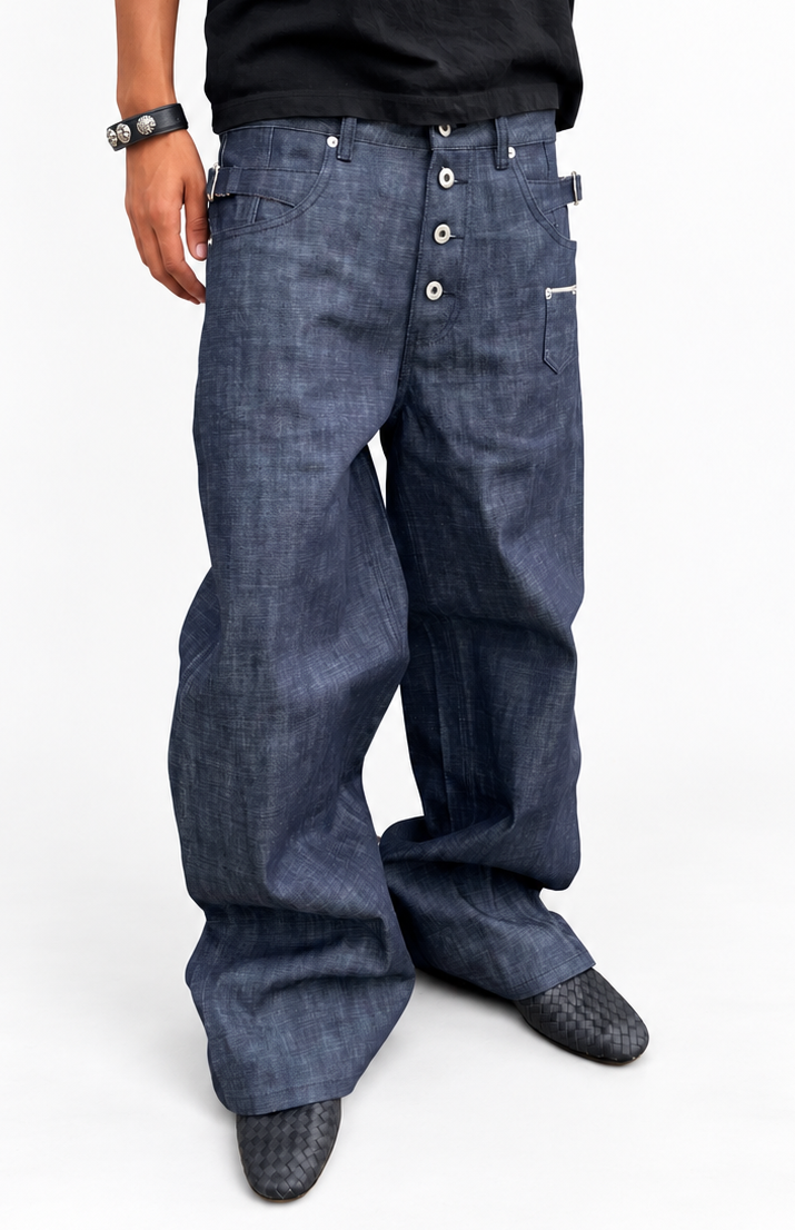 BAGGY RAW JAPANESE SELVEDGE DENIM