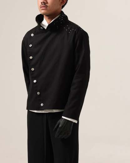 CRYSTAL FENCING OVERSHIRT