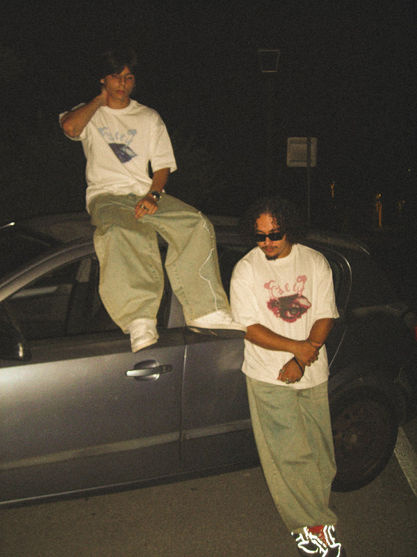 "SILHOUETTE" BAGGY JEANS